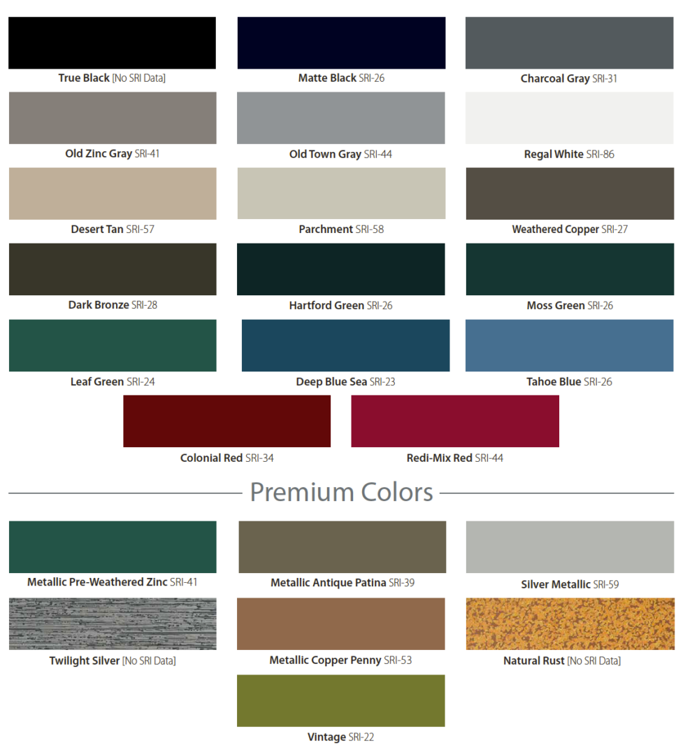 Brown Roof Color Options - Legacy Roofing Northwest